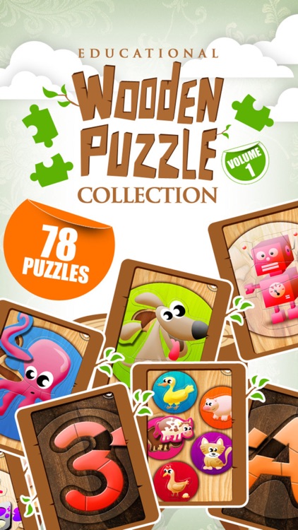 Wooden Puzzle Collection