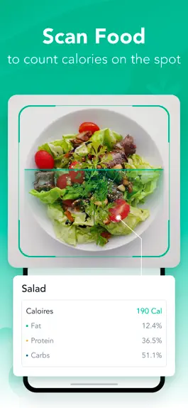 Game screenshot Calorie Counter App: Calowise mod apk