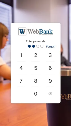 WebBank Mobile Deposits screenshot 2