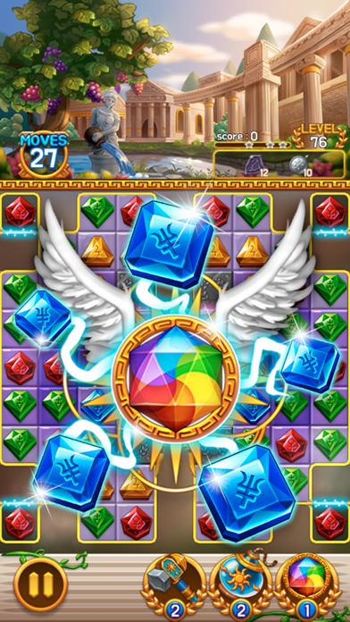 Jewel Athena: Match3 Puzzle Screenshot