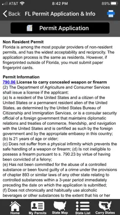 CCW – Concealed Carry 50 State iPhone image 4