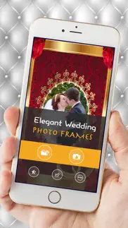 elegant wedding photo frames iphone screenshot 1