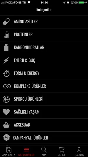 Hardline Nutrition screenshot 2