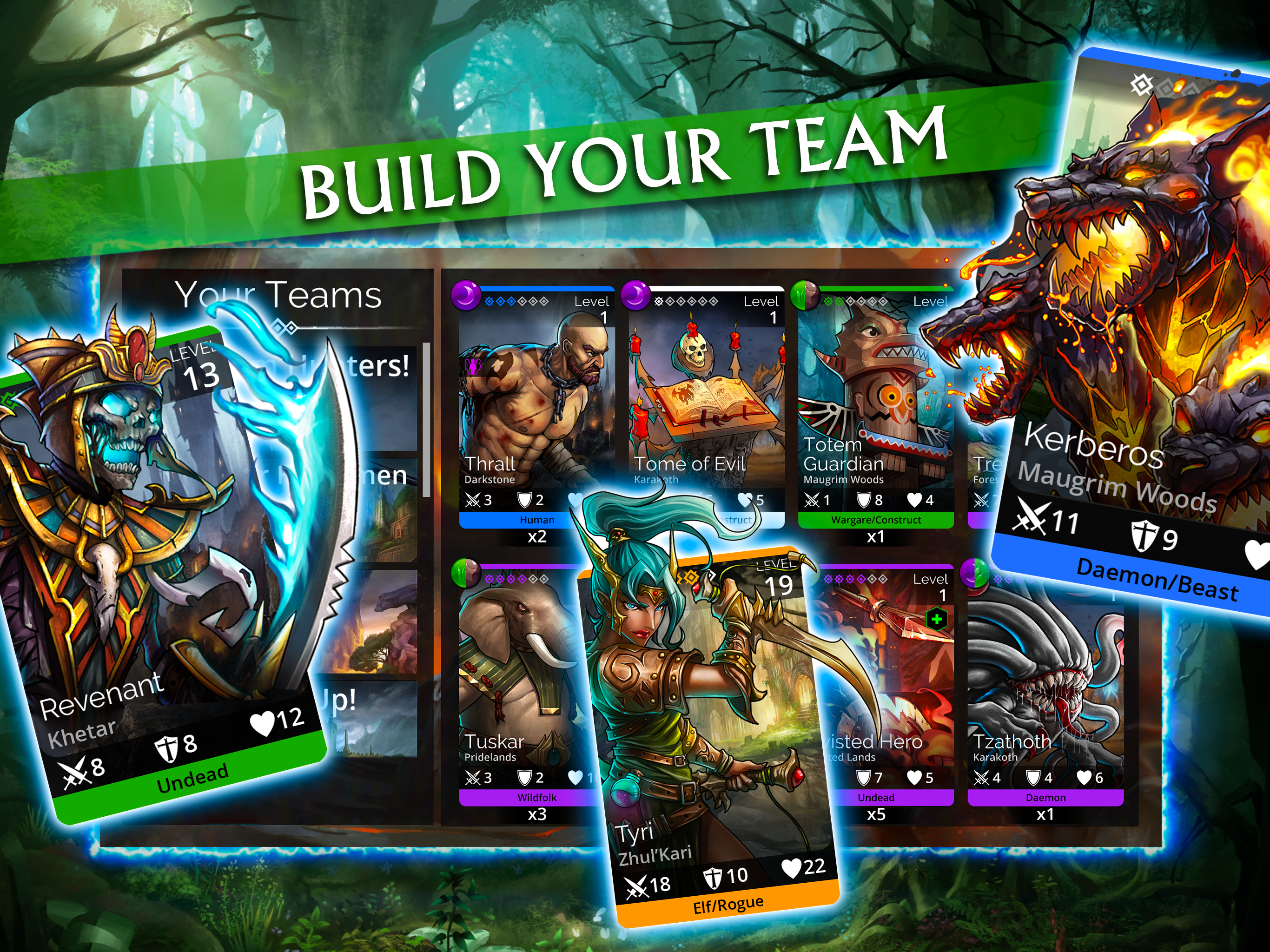 Gems of War: Match 3 Strategy