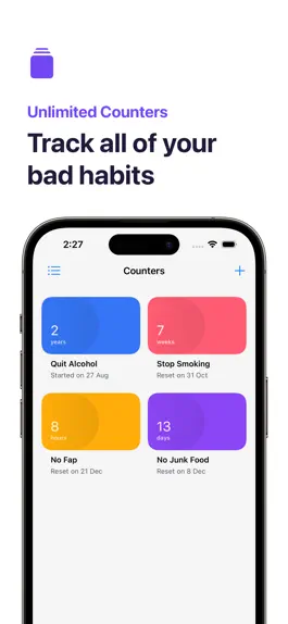 Game screenshot Days Since: Quit Habit Tracker mod apk