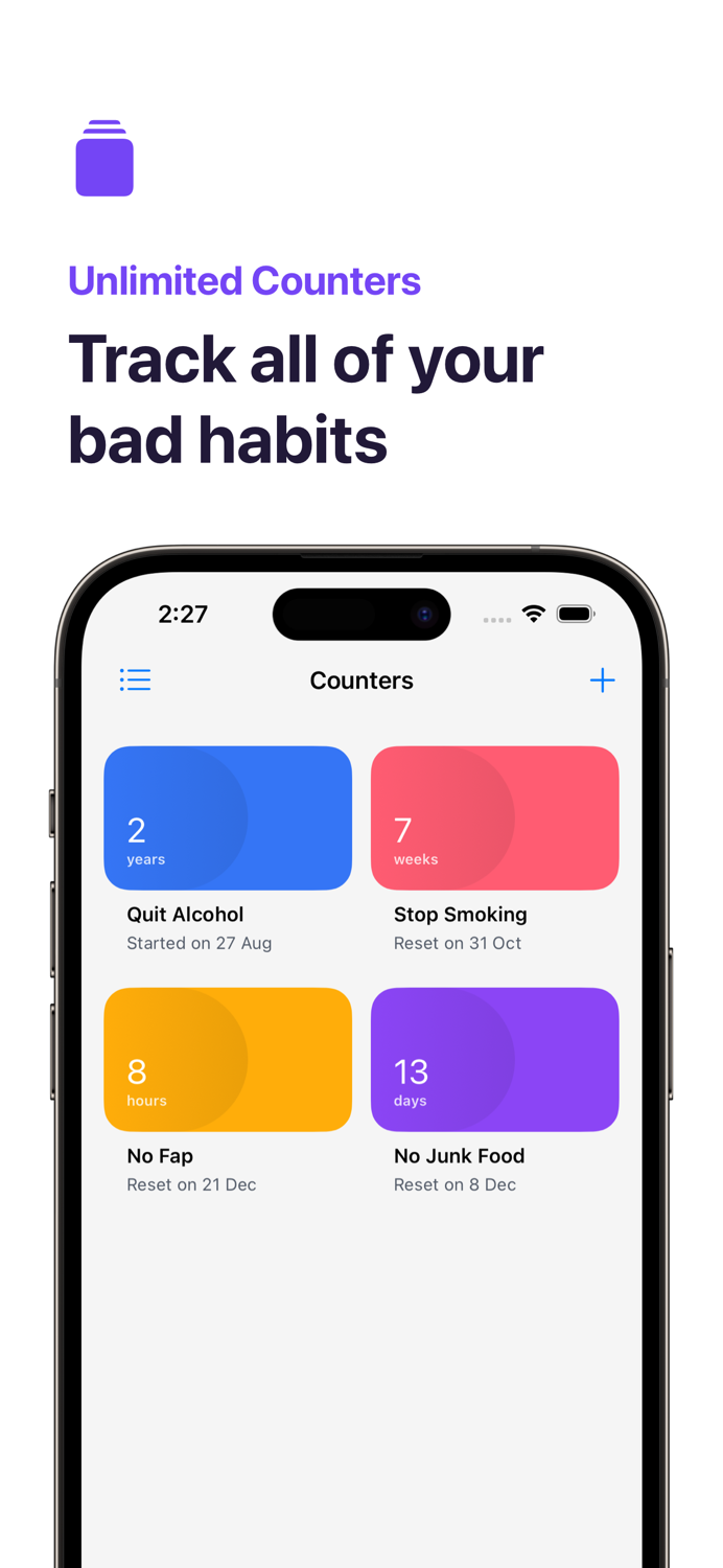 Days Since Sober Day Count