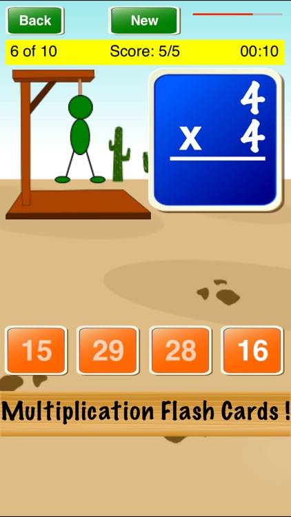 Multiplication Flash Cards !