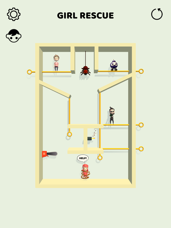 Pin Rescue iPad screenshot 4 - Games app