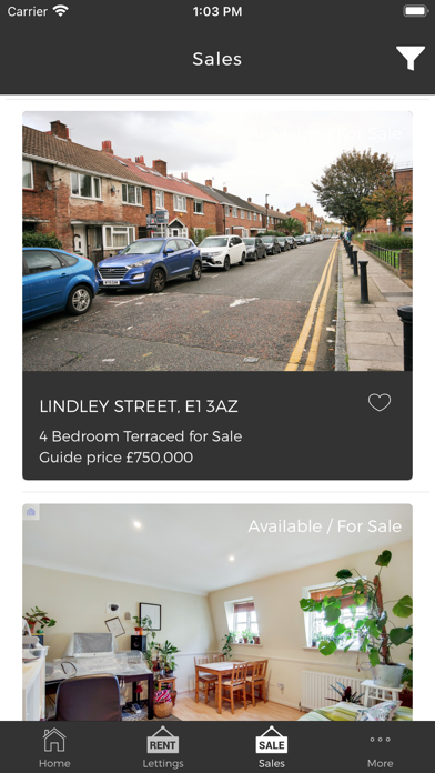 City Fox Estate Agents Screenshot