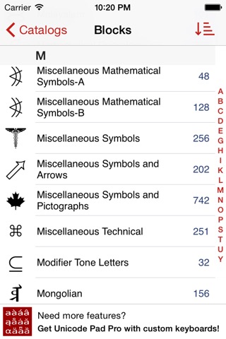 Unicode Pad Expressのおすすめ画像2