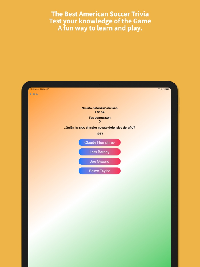 Best american soccer trivia