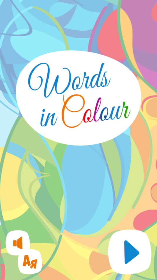 #2. Words in Color! (iOS) 由: Second Gear Games