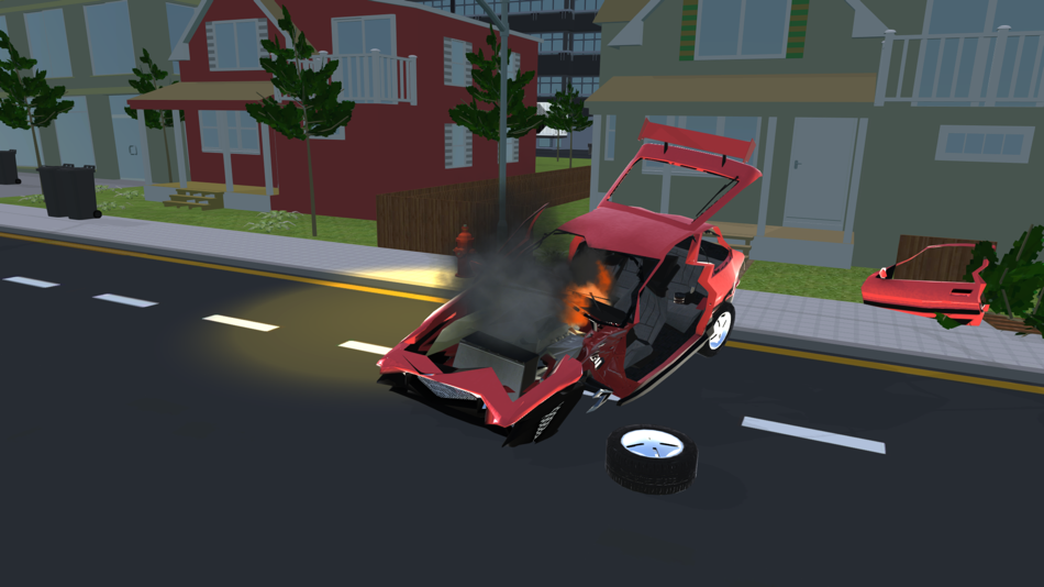 #8. Car Crash Simulator Sandbox 3D (iOS) 由: Evgeny Grishakov