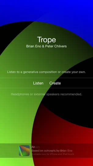 Скриншот Trope на iPhone 1