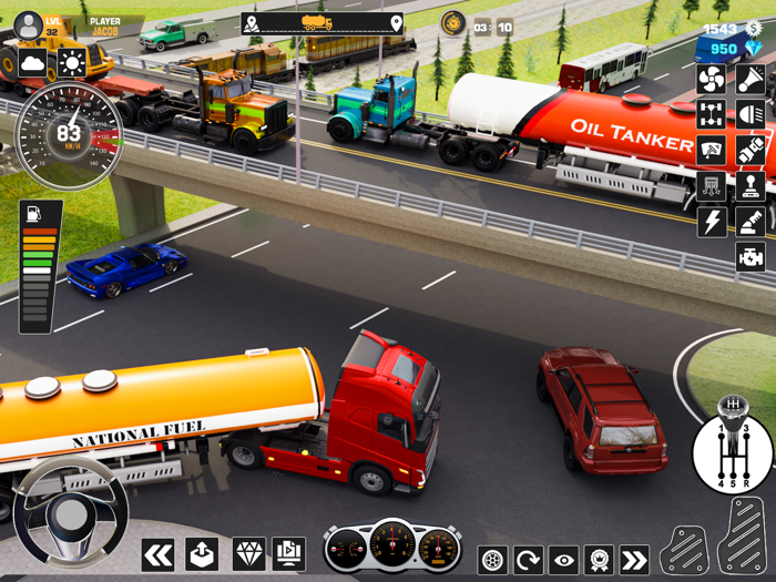 US Truck Driving Trailer Games