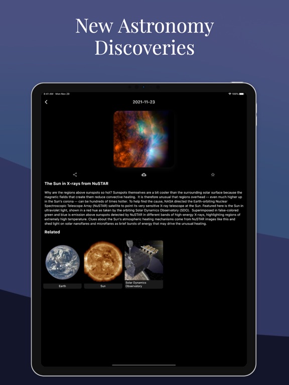 Universe Lover:Space&Planets iPad screenshot 2 - Education app