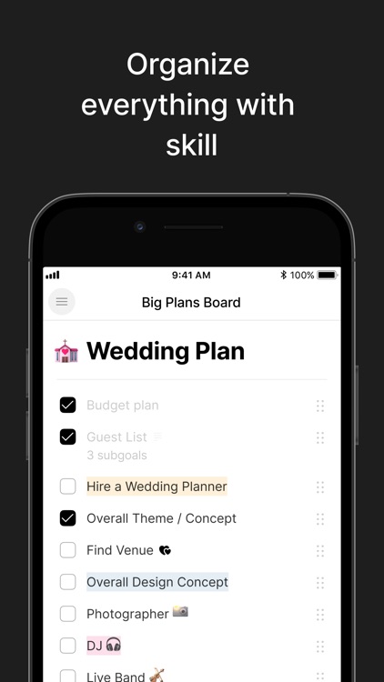 Timestripe: goal manager screenshot-6