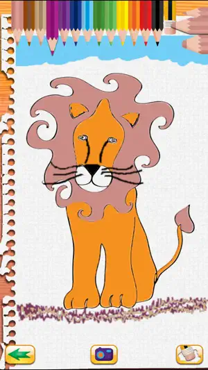 Draw and Colour: The Jungle screenshot 1