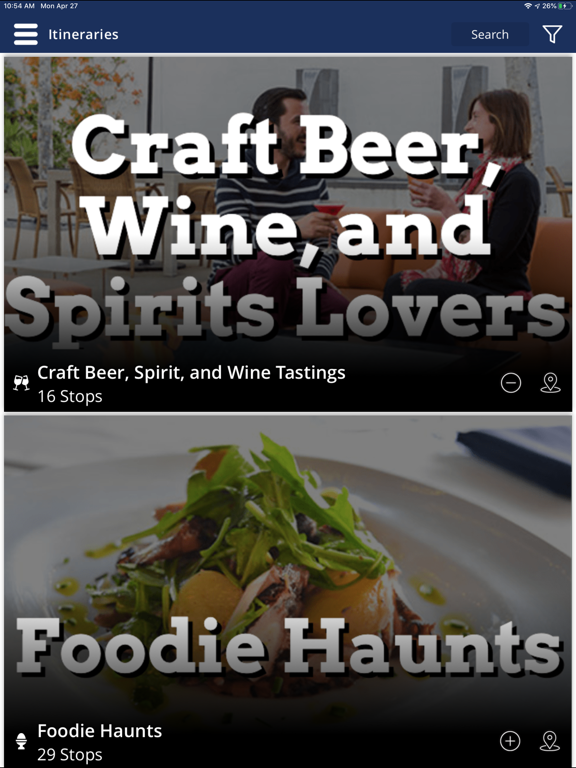 Discover Claremont iPad screenshot 5 - Travel app
