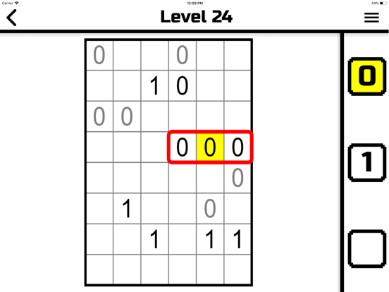 Binary.1001 iPad screenshot 4 - Games app