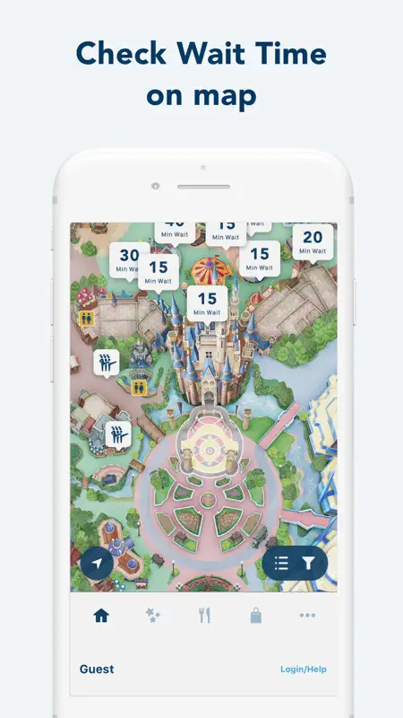 Tokyo Disney Resort App screenshot 1 of 4