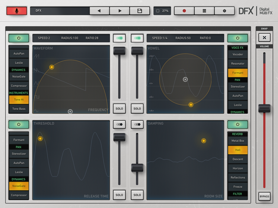 DFX - Digital Multi-FX - 2.4.5 - (iOS)