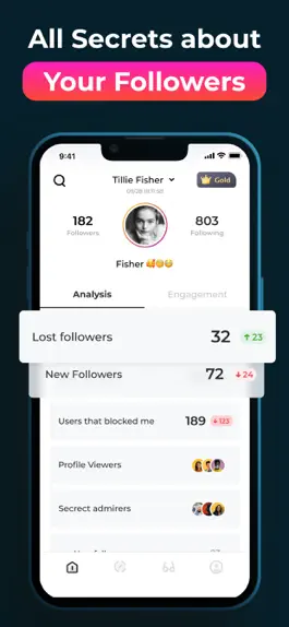 Game screenshot Followers Insights tracker mod apk