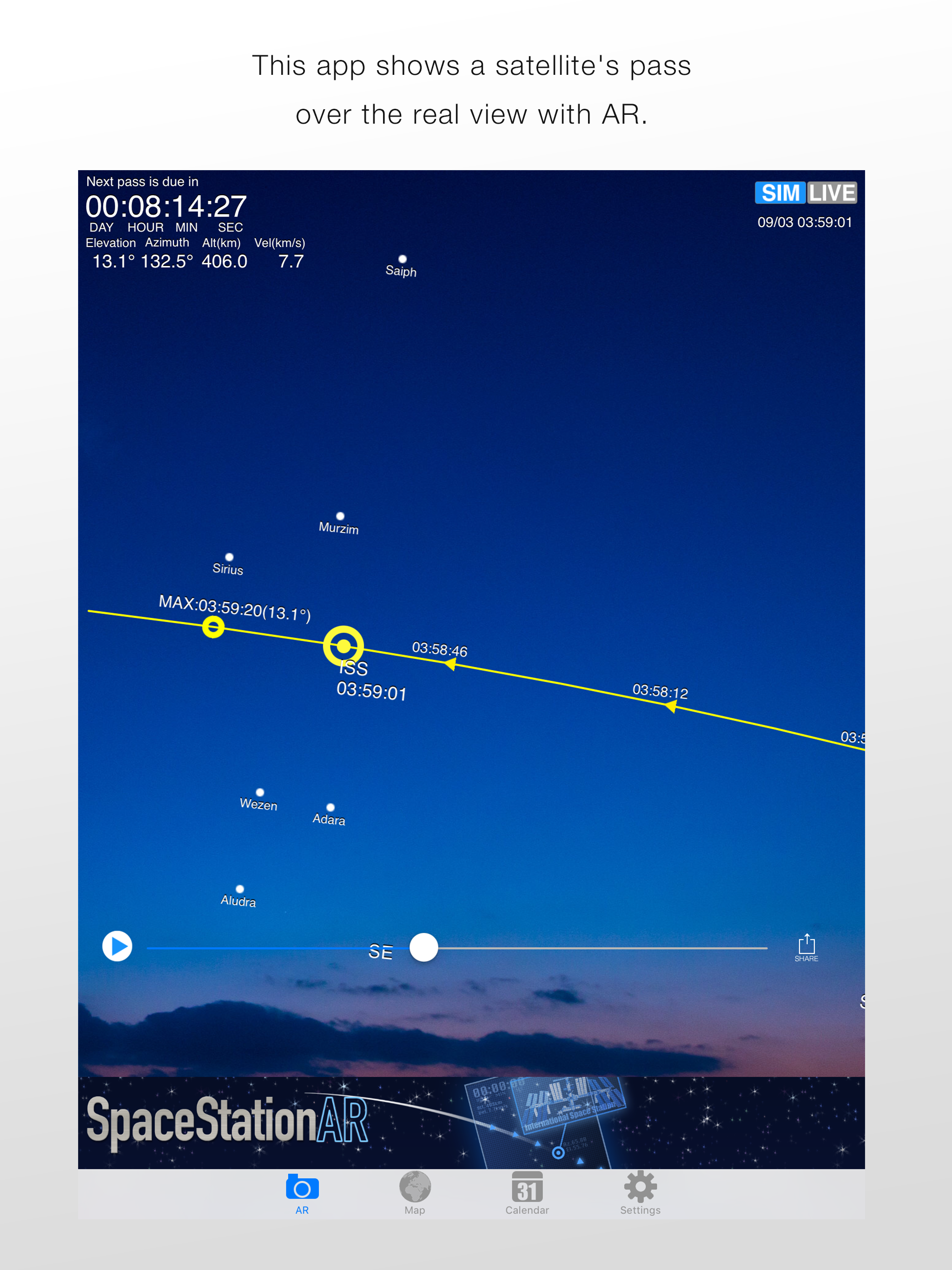 SpaceStationAR LITE screenshot 6