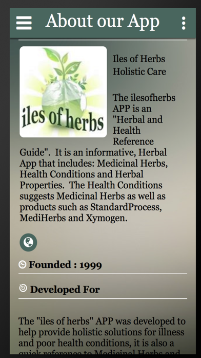 iles of herbs Screenshot
