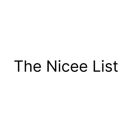 The Nicee list icon