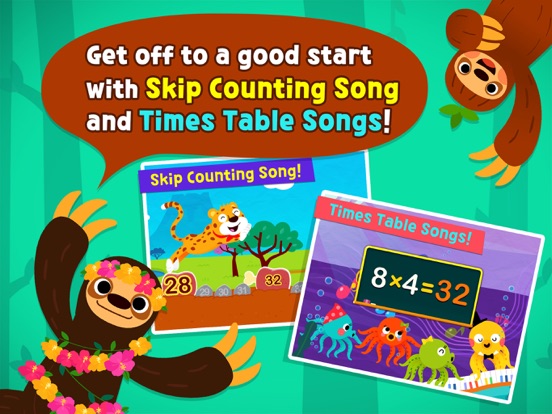 Pinkfong Fun Times Tables iPad app afbeelding 2