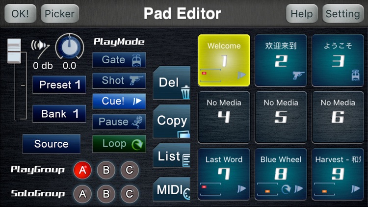 CueZy 9 Pad Sampler