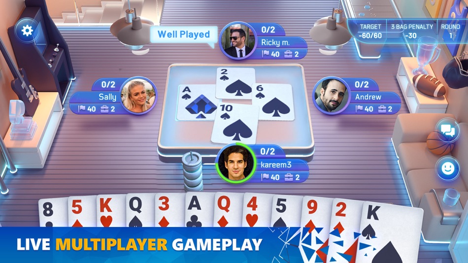 Spades Masters - Card Game - 2.22.0 - (iOS)