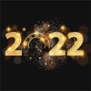 2022 Happy New Year - Stickers