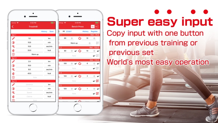 Gym get-fit workout Diary