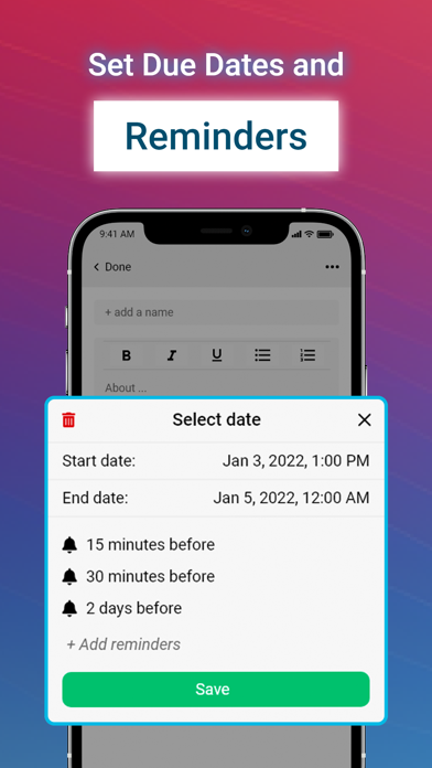 ILN - Your Life Organizer Screenshot