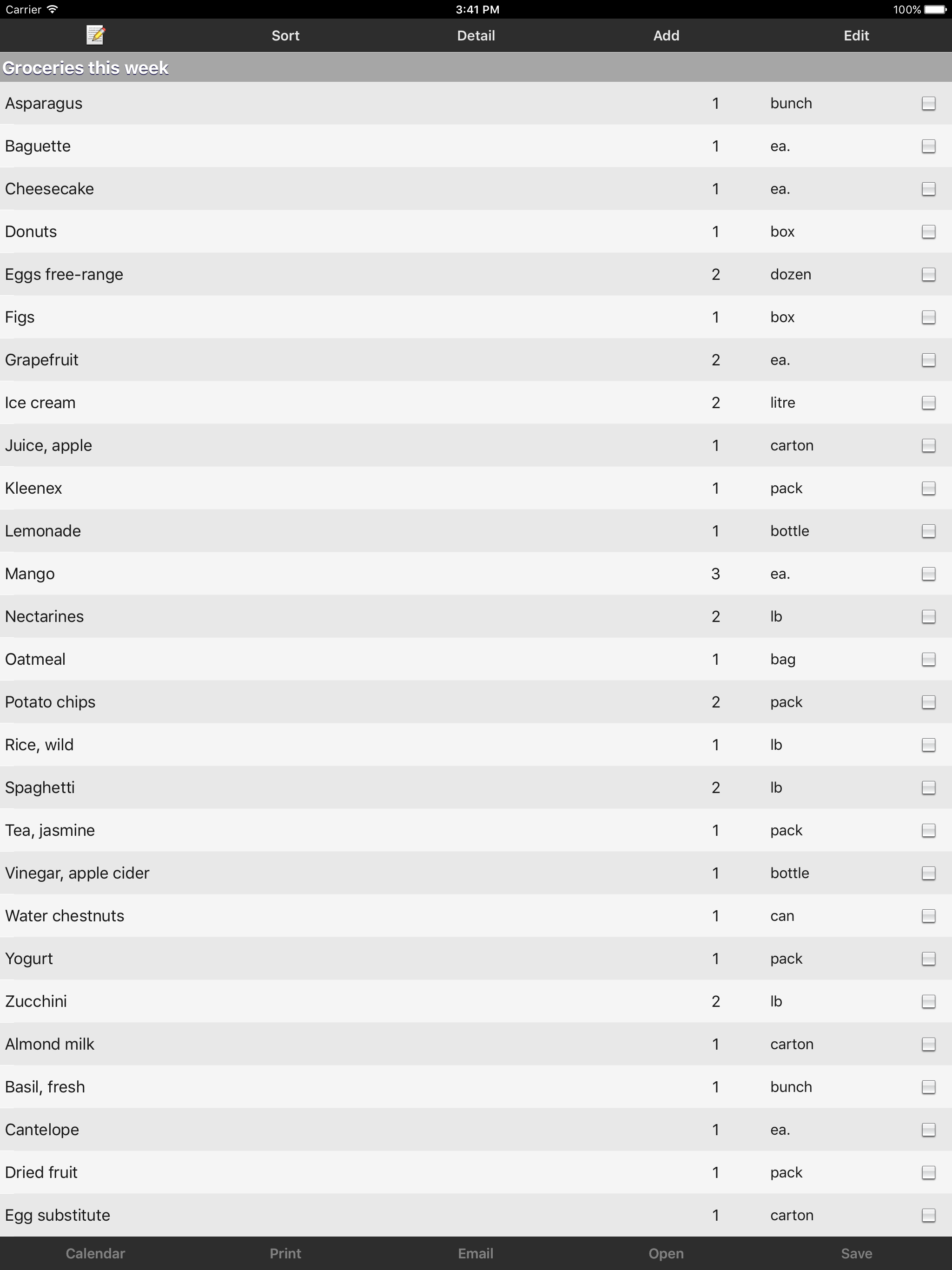 Shoppers List screenshot 6