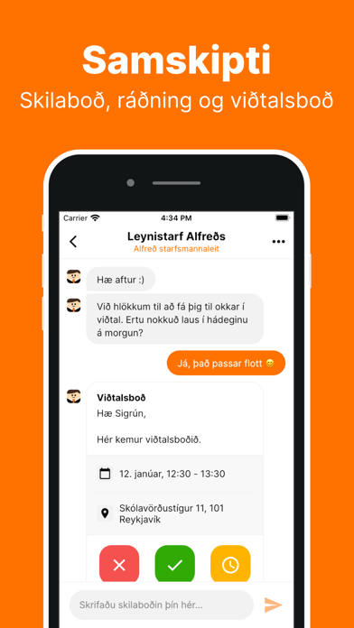 Alfreð - Atvinnuleit Screenshot