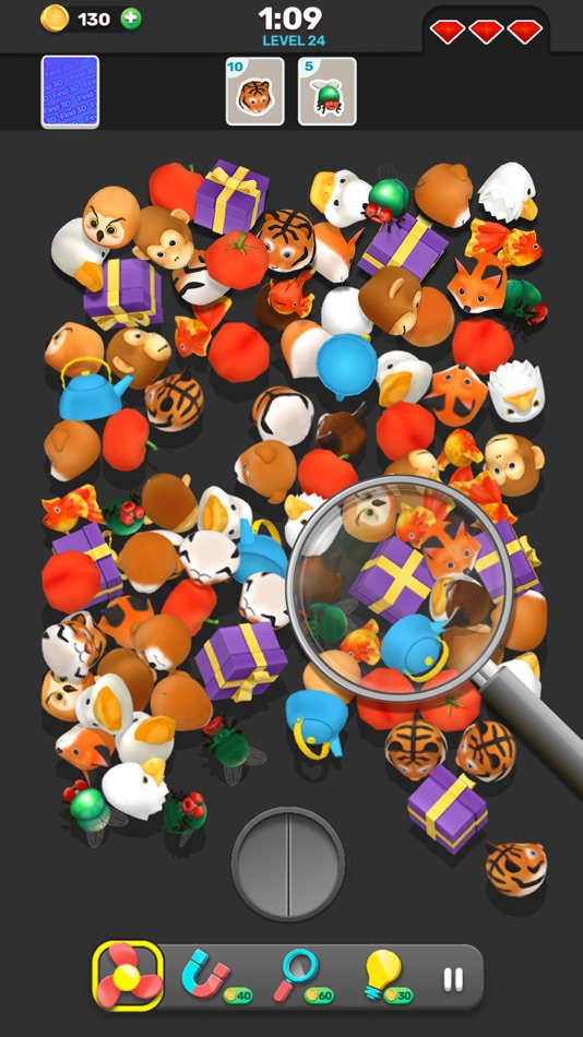 #3. Find 3D ™ - Match 3D Items (iOS) Bởi: Boombox Games LTD
