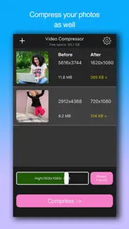 video compressor-shrink videos iphone bildschirmfoto 4