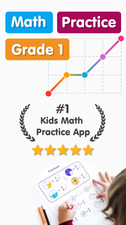 #2. 1st Grade Math Learning App (iOS) 由: Smart Kidz Club Inc.