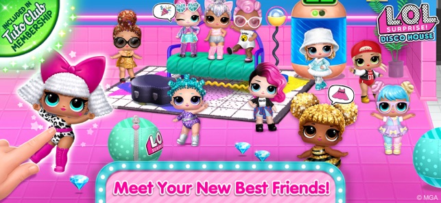 L.O.L. Surprise! Disco House – Virtual Doll Collecting Game::Appstore  for Android