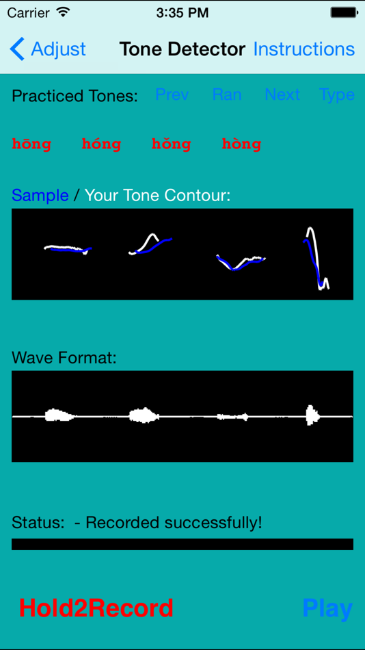 #5. ToneDetector Lite (iOS) 由: Jian Cheng