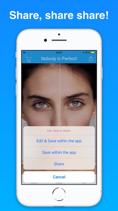 Face Symmetry:nobody's perfect Screenshot