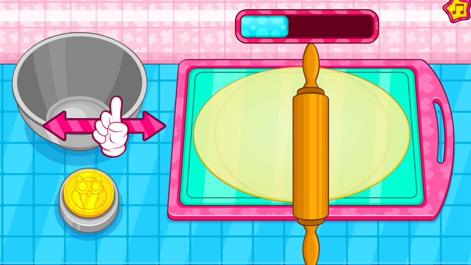 #3. Cooking owl cookies game (iOS) 由: Les Placements R.A. Inc.