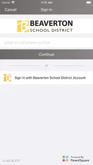 beaverton school district iphone screenshot 4
