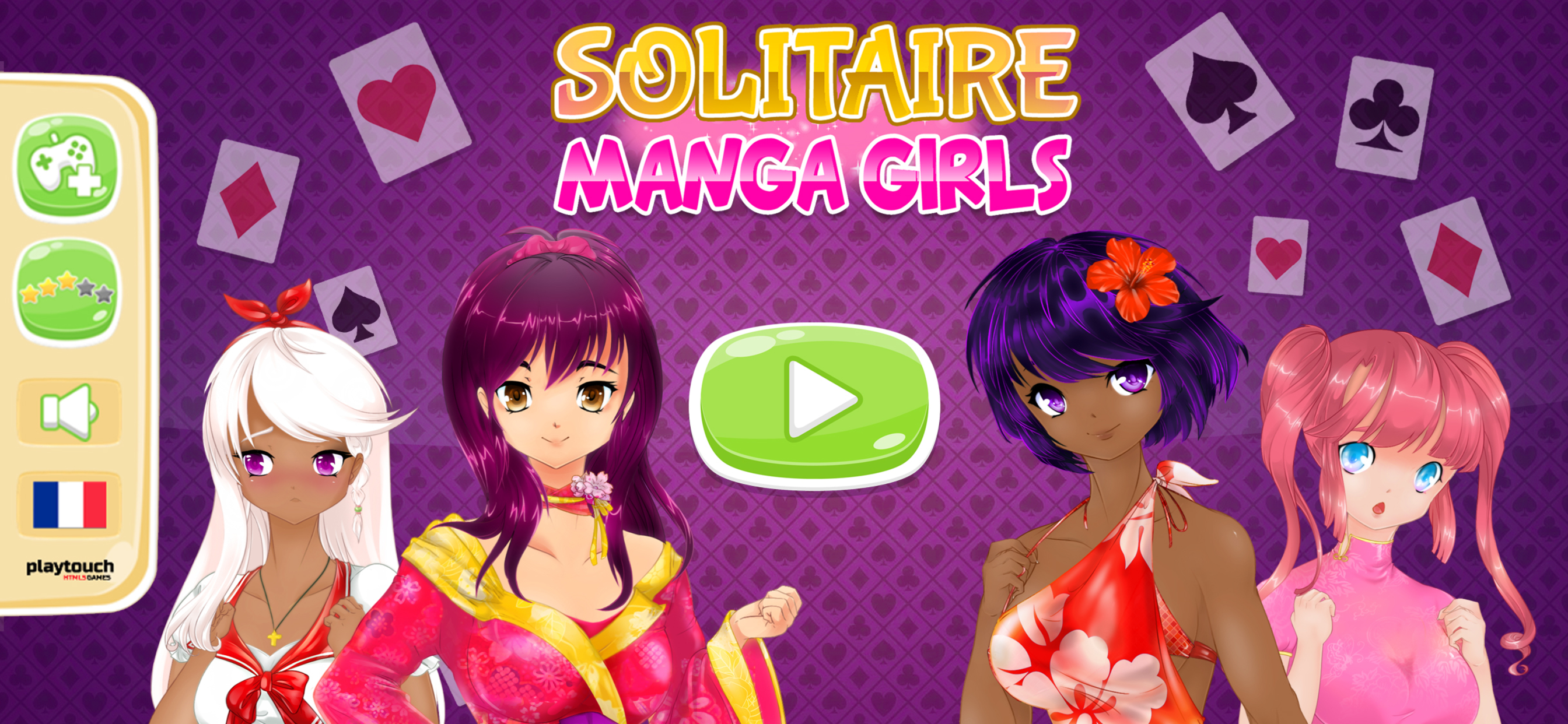 Solitaire Manga Girls screenshot 4
