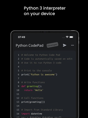 Python Code-Pad Compiler&IDEのおすすめ画像1