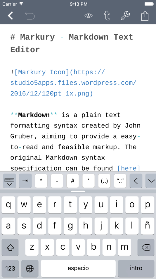Markdown Maker - 2.1.3 - (iOS)