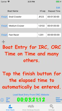 Game screenshot Sailing Handicap Calculator mod apk